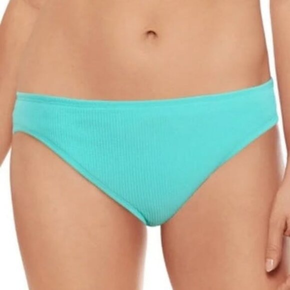 Salt + Cove Womens Swimwear Bikini Bottom Hipster Smocked - Picture 2 of 2